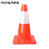 Best price high quality orange PVC traffic cone S-1231